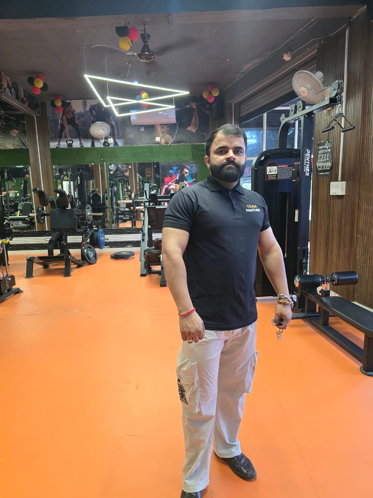 Owner and fitness trainer at Panther Fitness Club