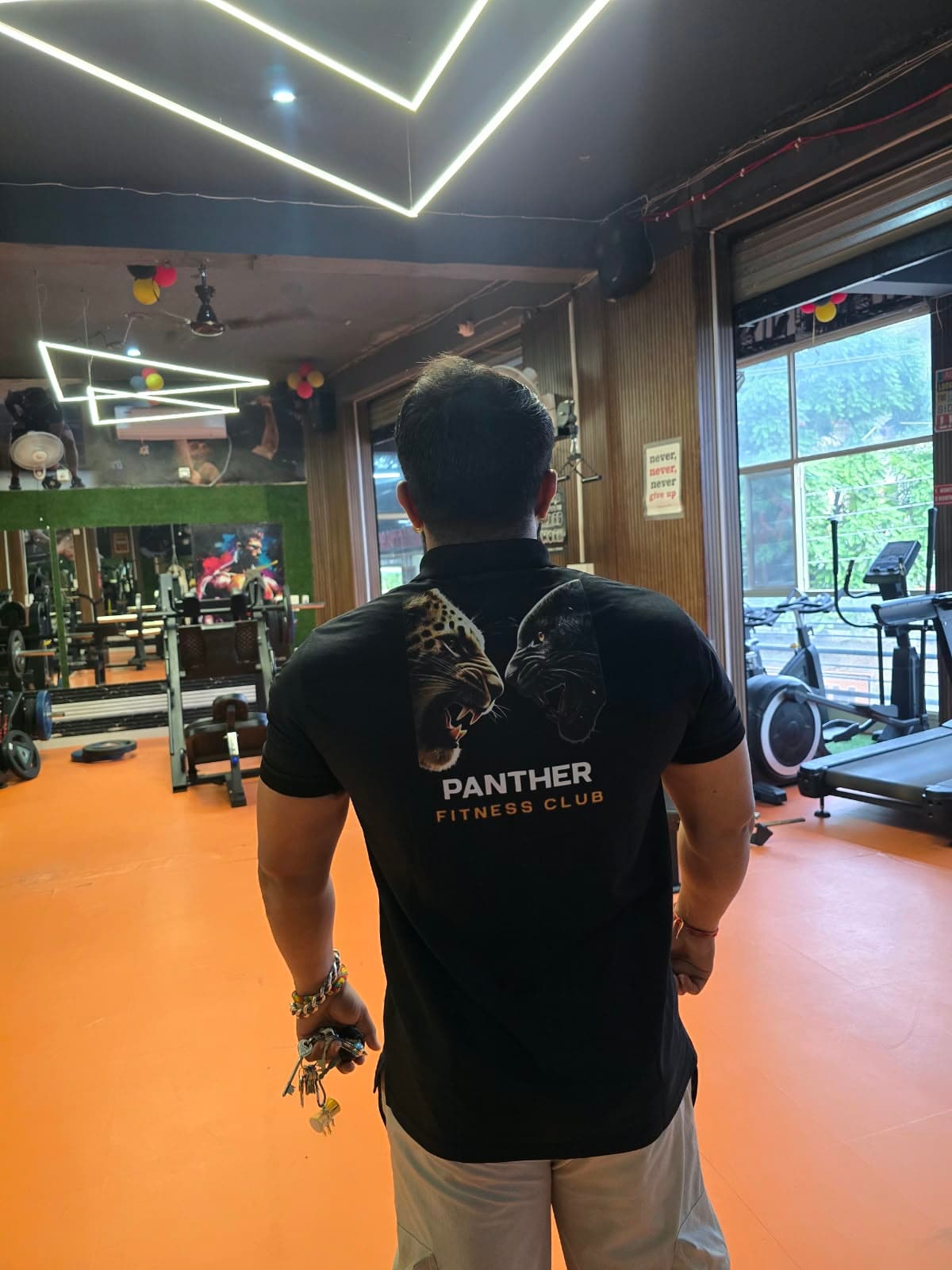 Panther Fitness Club owner and trainer